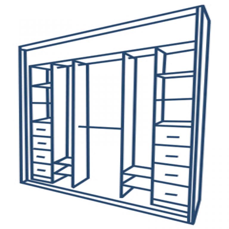 WARDROBE LAYOUT 12 » Custom Built Wardrobes